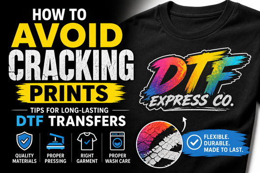 How to Avoid Cracking Prints: A Simple Guide to Long-Lasting DTF Transfers