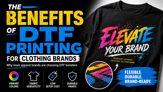 The Benefits of DTF Printing for Clothing Brands