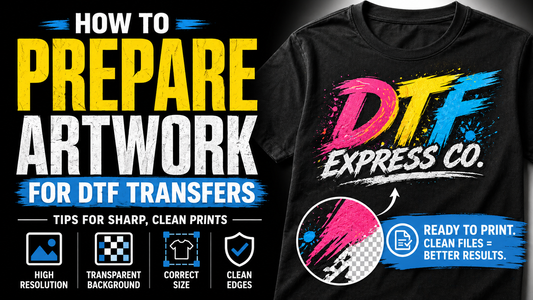 How to Prepare Your Artwork for DTF Transfers: A Simple Guide for Better Prints